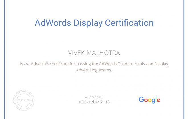 Adword-Display-Network-Certification